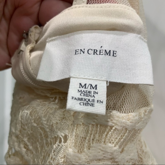 cream lacy dress - Picture 4 of 4